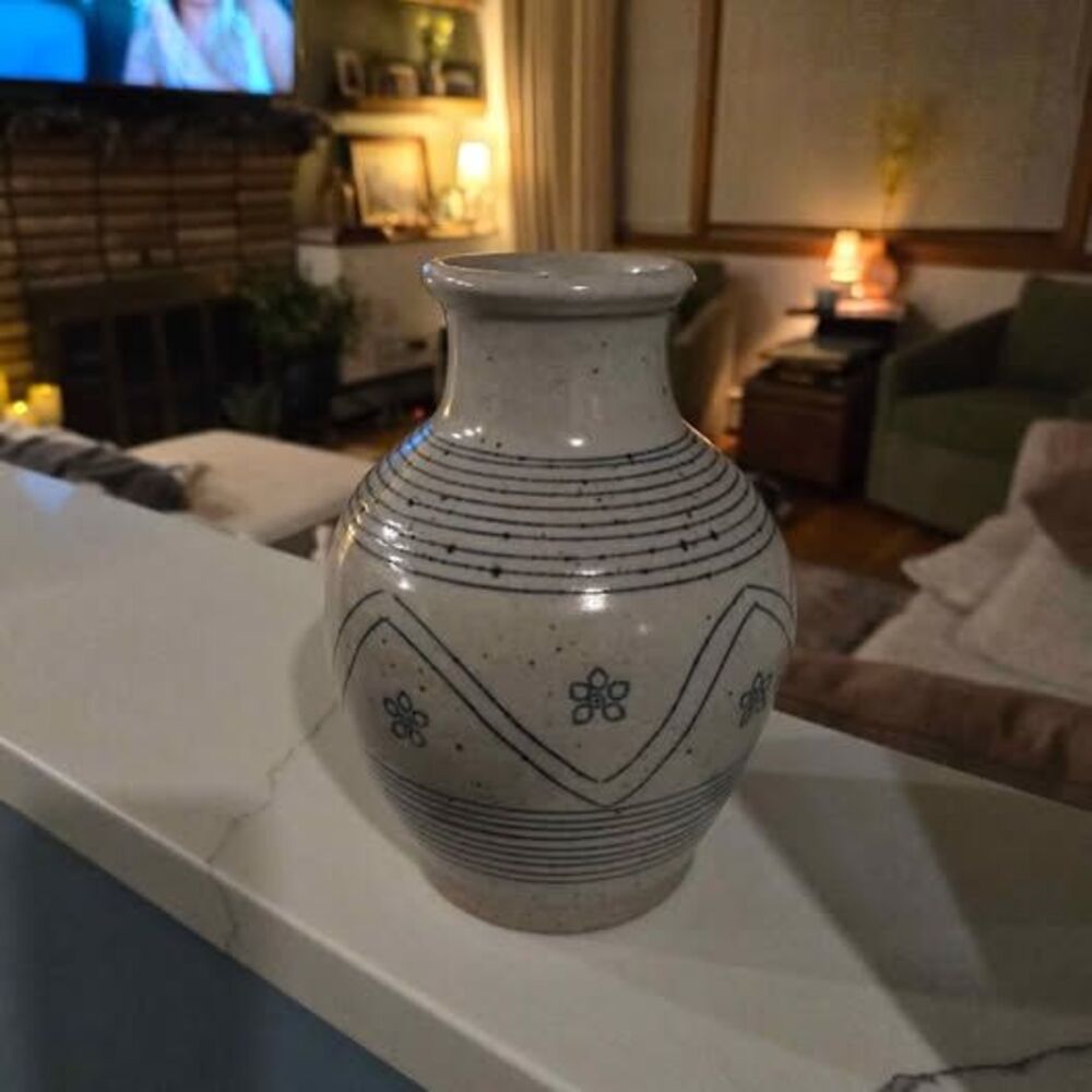 Vintage Danish Pottery vase